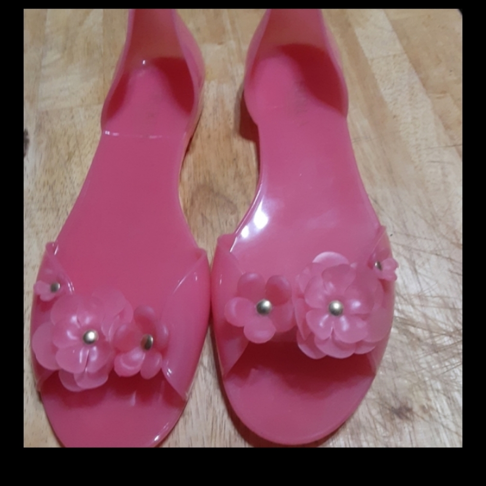 FURLA PINK JELLY COMFORTABLE SHOES